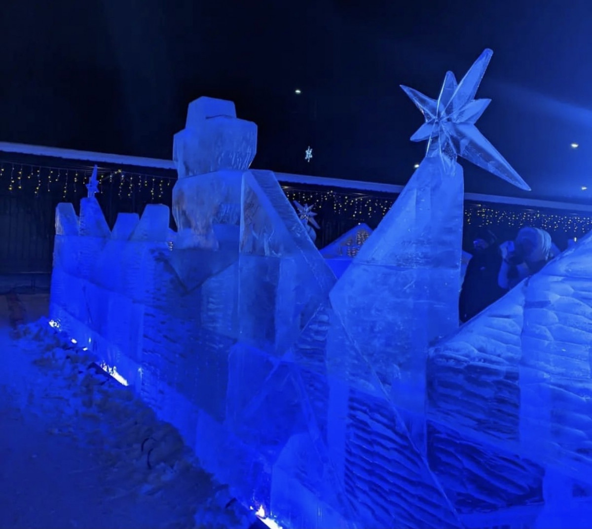 Ледовый лабиринт появился на территории Нижегородской ярмарки
