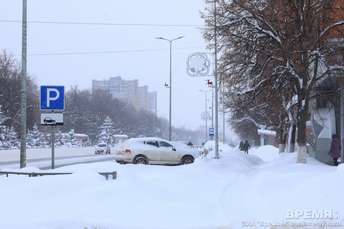 Мороз до -13°C со снегом ожидается в Нижнем Новгороде 12 января
