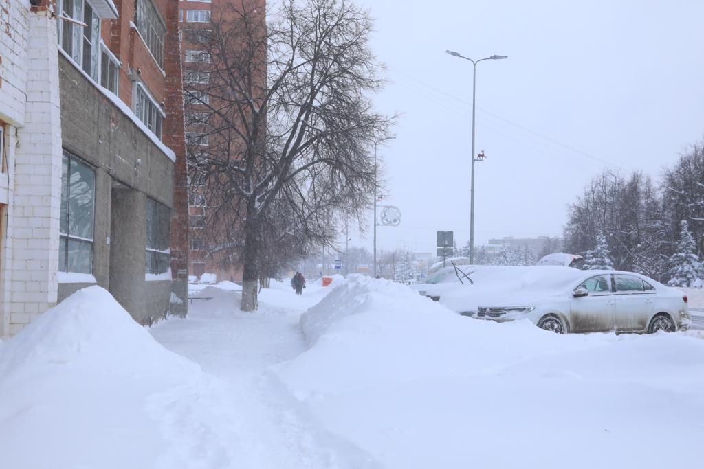 Сильный снегопад повторится в Нижнем Новгороде 14 января