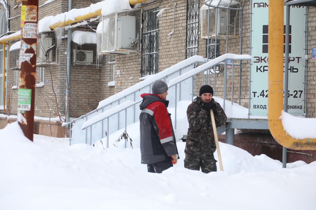 Коммунальщики Нижнего Новгорода готовятся к сильнейшему снегопаду