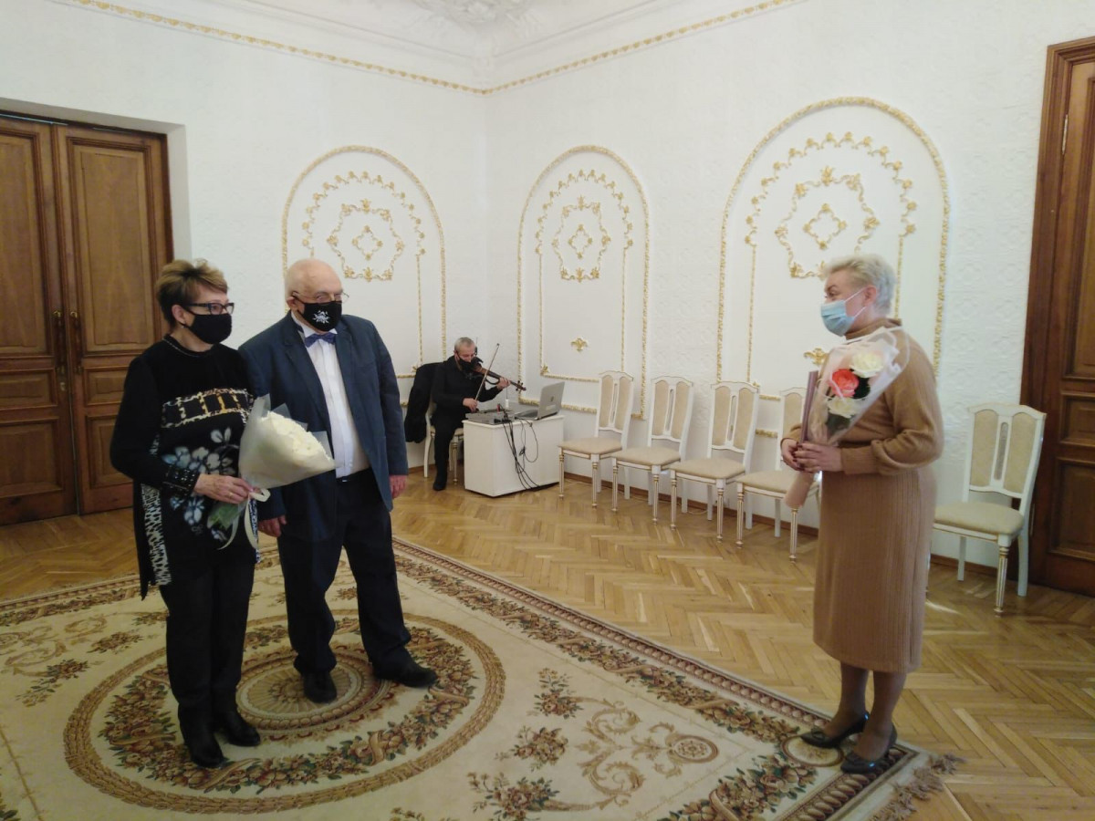 В Нижнем Новгороде состоялась церемония чествования «золотых» юбиляров семейной жизни