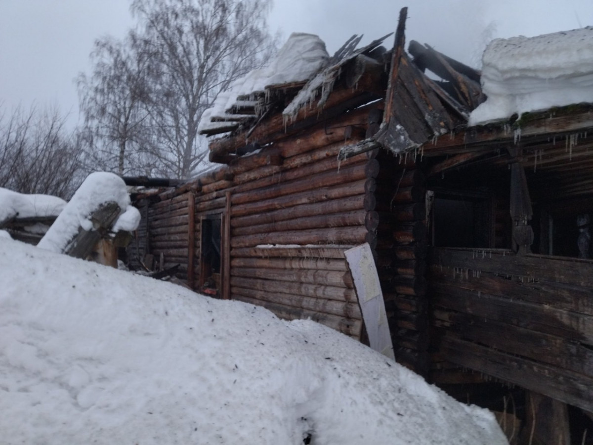 Труп мужчины обнаружен на месте пожара в Уренском районе