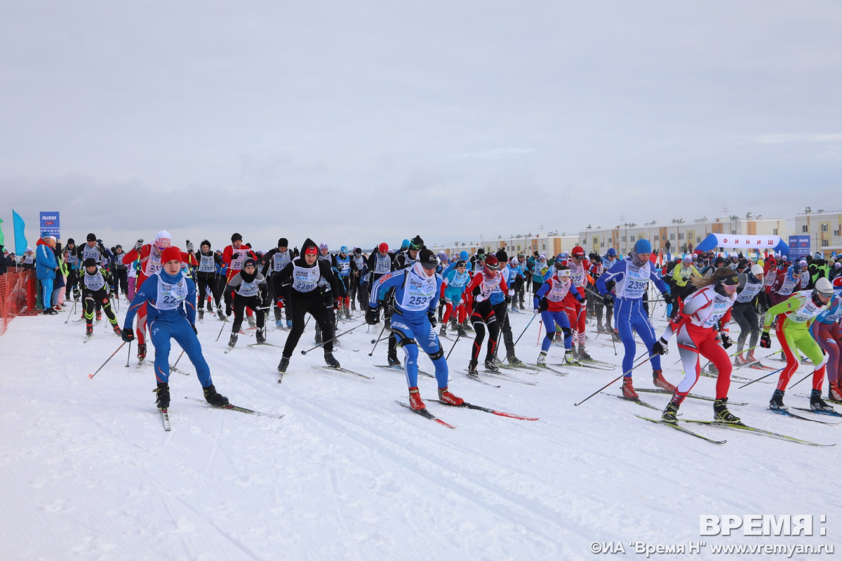 «Лыжня России — 2022» прошла в Нижнем Новгороде 12 февраля