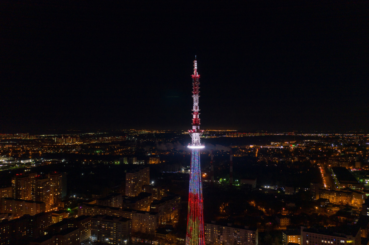 «Валентинка» высотой почти 200 метров украсит нижегородскую телебашню