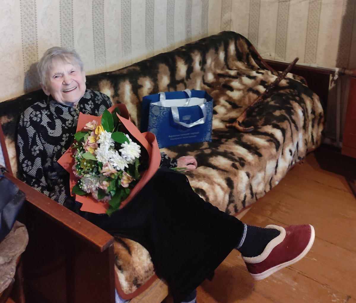 100 лет исполнилось участнице Великой Отечественной войны Валентине Паршиной