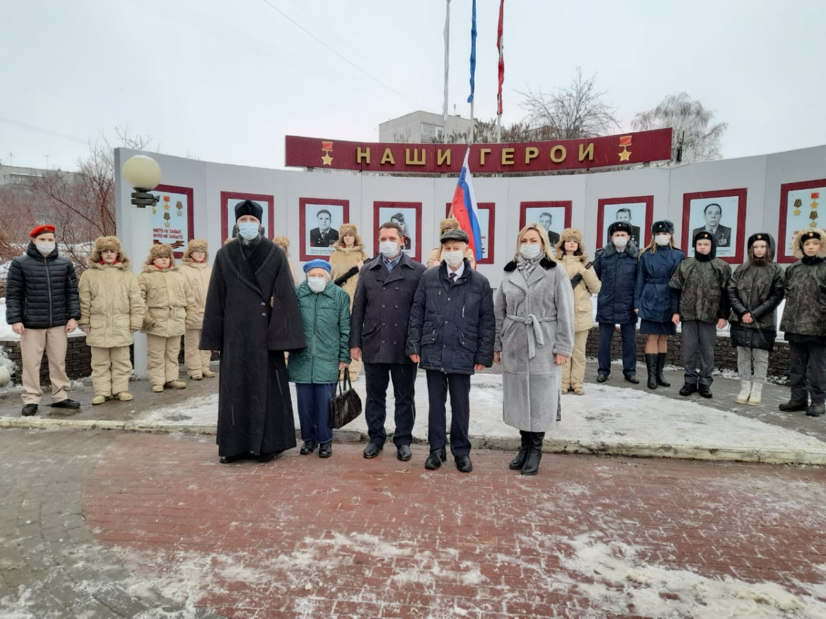 Память героев — защитников Отечества почтили в Советском районе