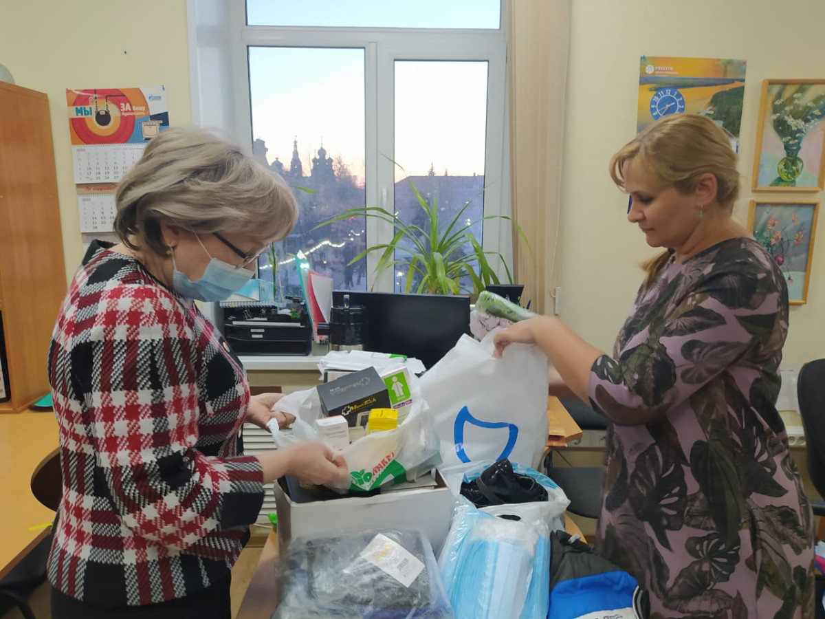 «Нижновэнерго» оказывает помощь эвакуированным жителям Донецкой и Луганской народных республик