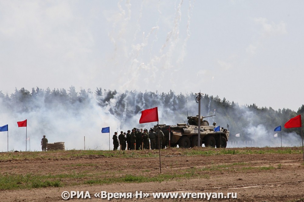 Учебные стрельбы проходят на военных полигонах Нижегородской области 1 и 2 марта