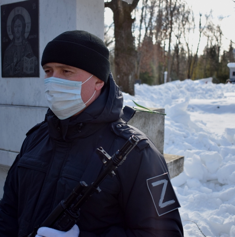 Нижегородский СОБР «Мираж» дал старт флешмобу «На моем шевроне — Z»
