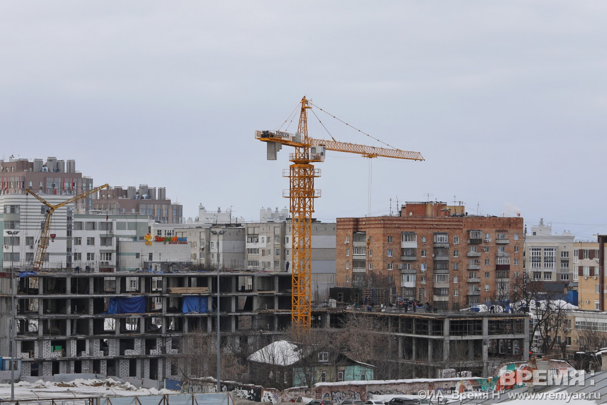 Определены объемы ввода жилья в многоквартирных домах в Нижегородской области