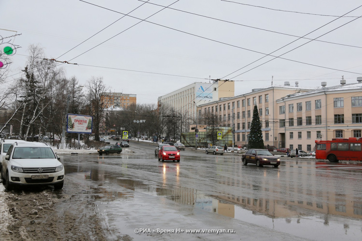 Часть улицы Горького в Нижнем Новгороде перекроют со 2 апреля