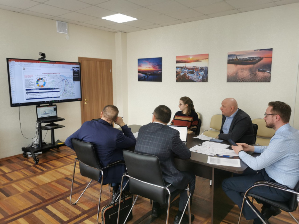 Новую маршрутную сеть обсудили с главами Приокского и Советского районов