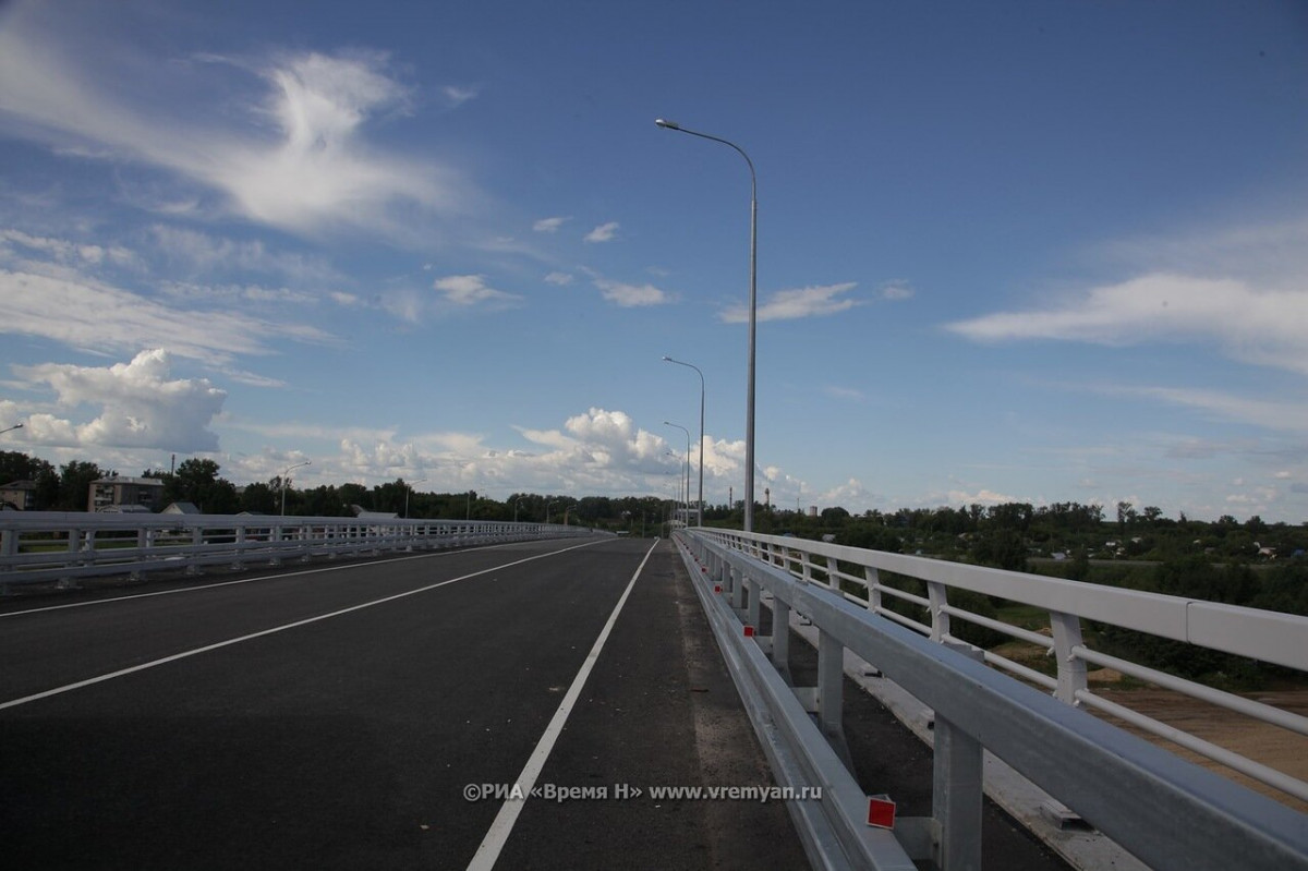Мост через Кудьму на трассе М-7 планово проверят в Нижегородской области