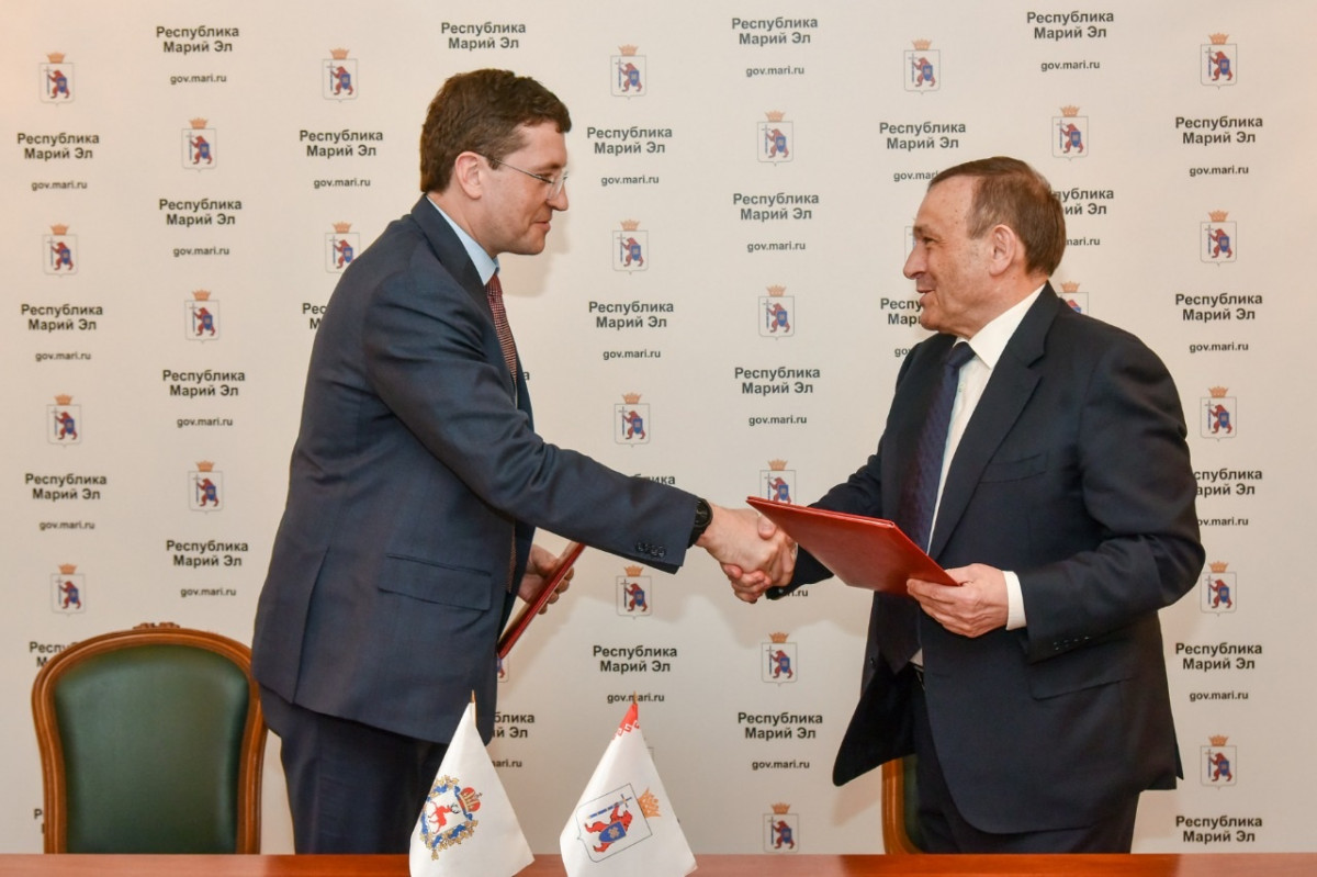 Глеб Никитин и Александр Евстифеев подписали соглашение о сотрудничестве