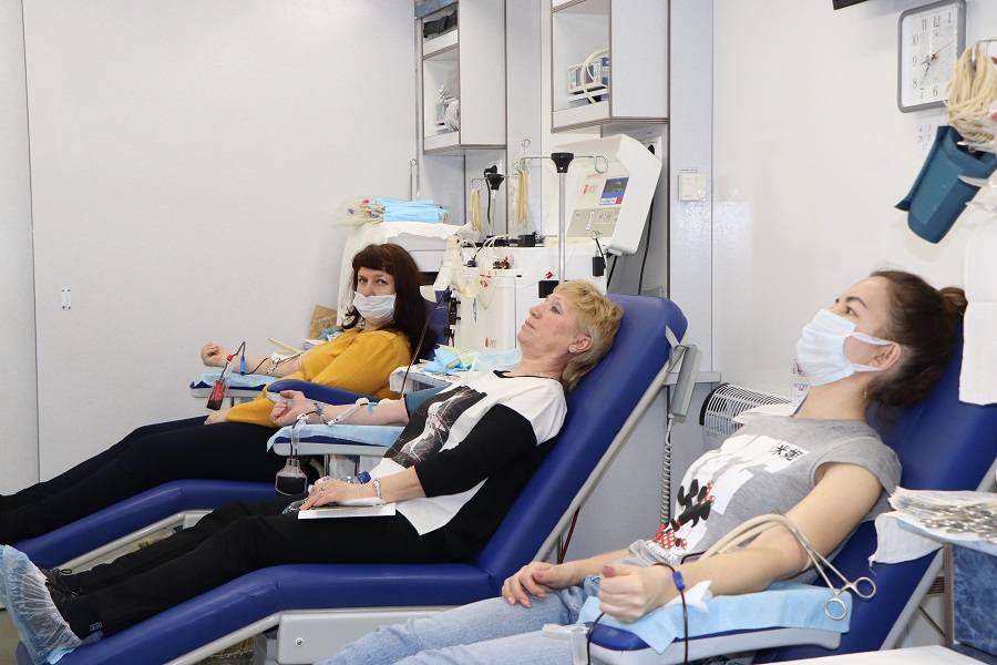 Энергетики Т Плюс в Нижнем Новгороде сдали более 20 литров крови для медицинских учреждений региона