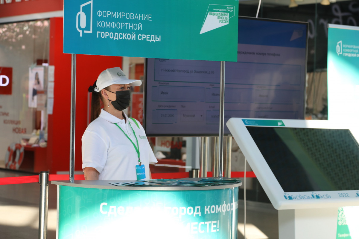 Более 12 000 нижегородцев высказались за территории для благоустройства в первый день голосования