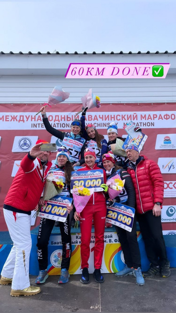 Нижегородка Анастасия Кулешова первой финишировала на Авачинском лыжном марафоне