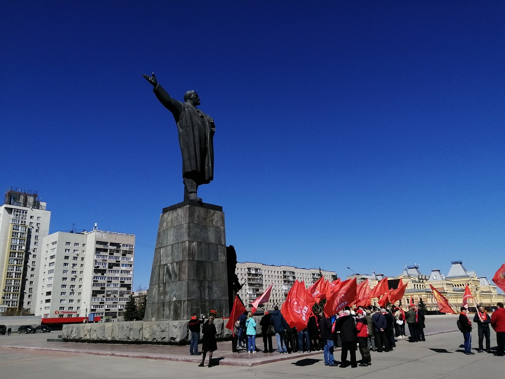 День рождения Ленина отметили в Нижнем Новгороде 22 апреля