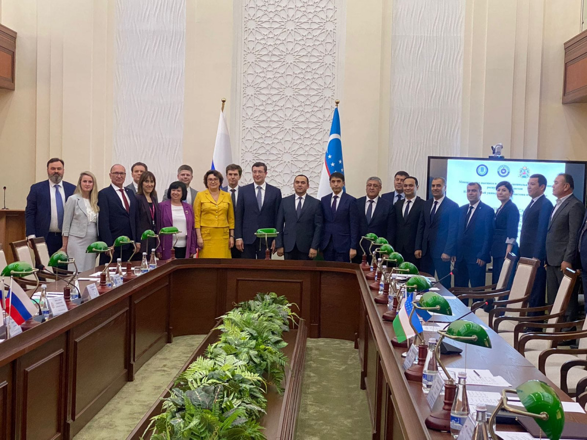 Мининский университет подписал соглашения о сотрудничестве с вузами Узбекистана