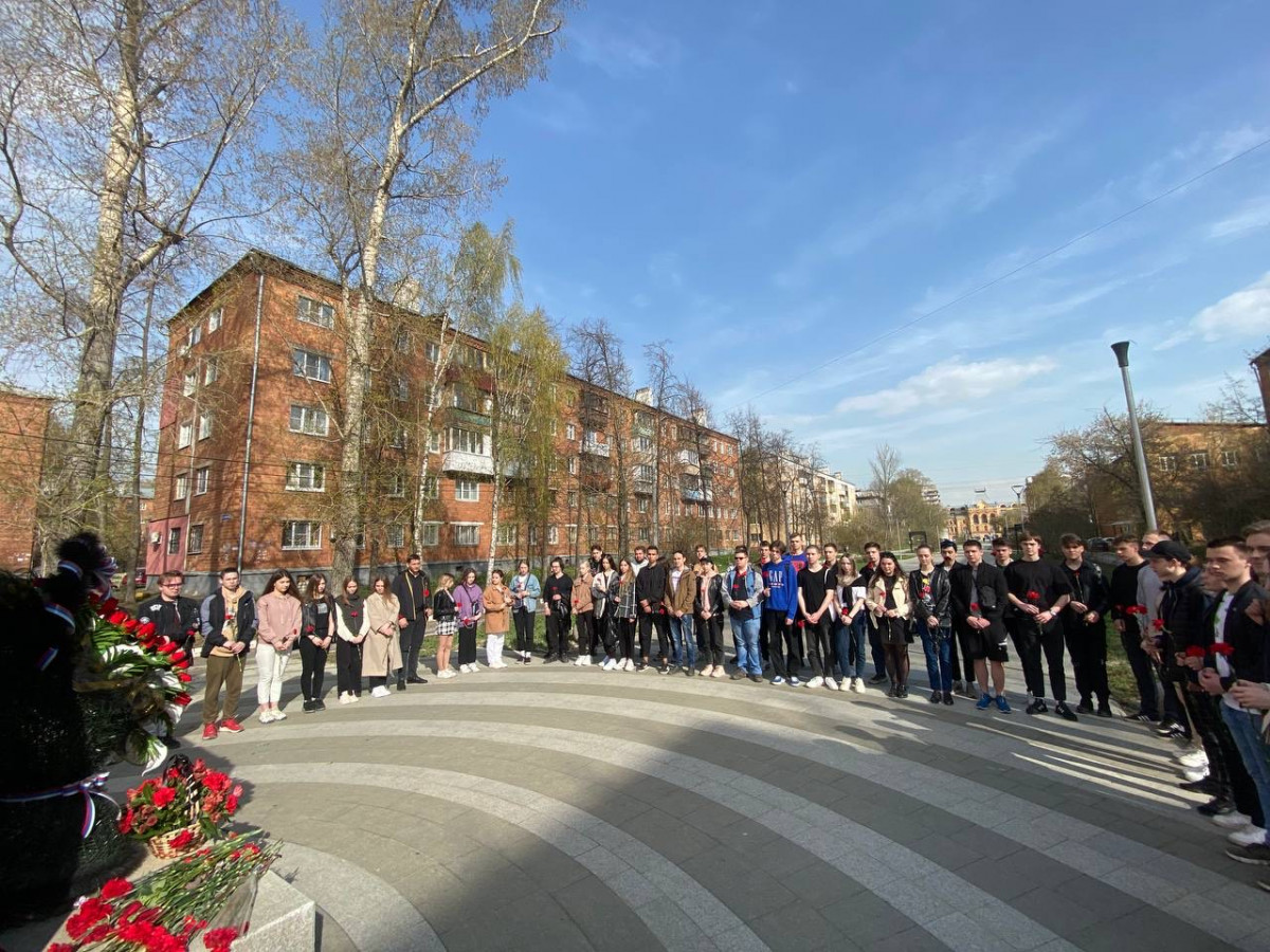 Нижегородцы почтили память жертв аварии на Чернобыльской АЭС