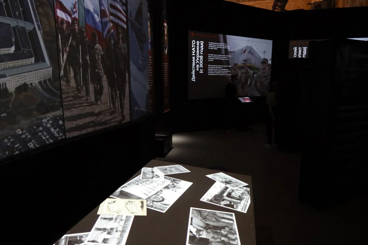 Выставка «НАТО. Хроники жестокости» открылась в историческом парке «Россия — моя история»
