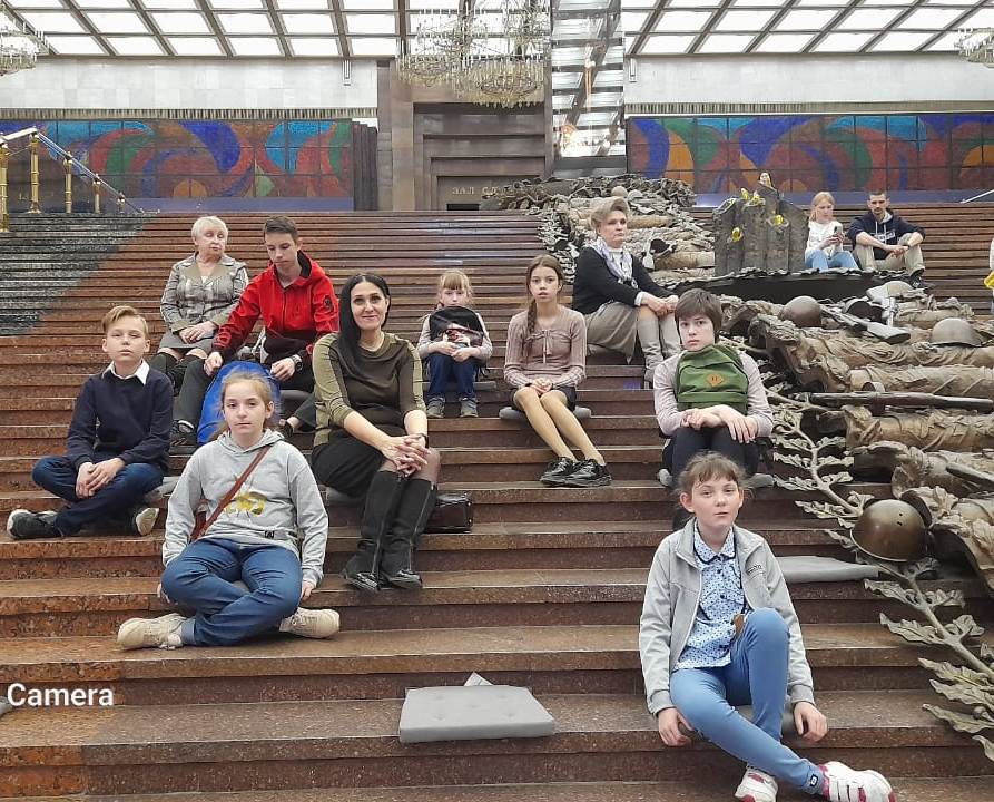 Дети из Кстова в преддверии Дня Победы побывали в Центральном музее ВОВ в Москве