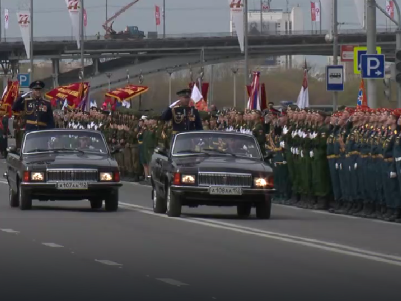 Генеральная репетиция Парада Победы состоялась в Нижнем Новгороде 7 мая