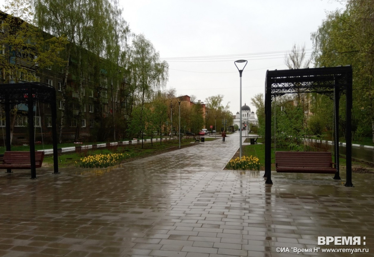 Рабочая неделя в Нижнем Новгороде начнётся с дождя