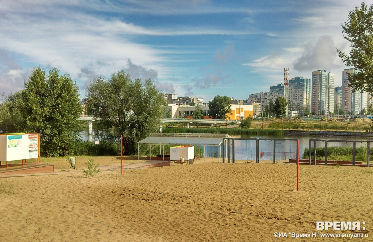 13 пляжей будут работать в Нижнем Новгороде грядущим летом