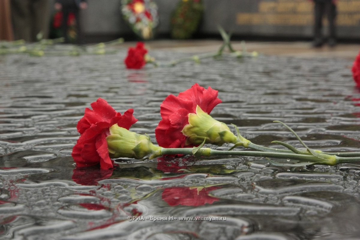 В Арзамасе простились с погибшим на Украине Никитой Кошелевым