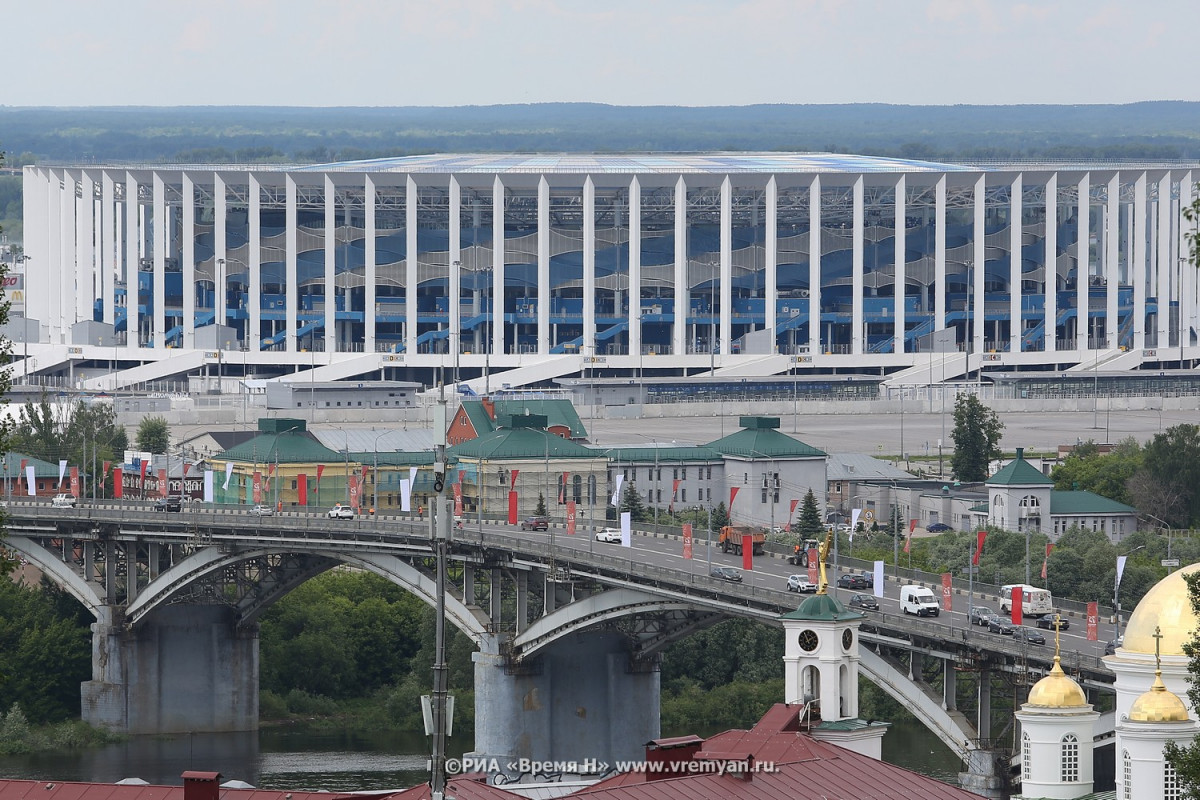 Движение транспорта изменится в районе стадиона «Нижний Новгород»