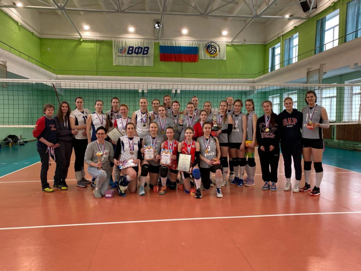Чемпионат и первенство по волейболу среди женских команд прошли в Нижнем Новгороде