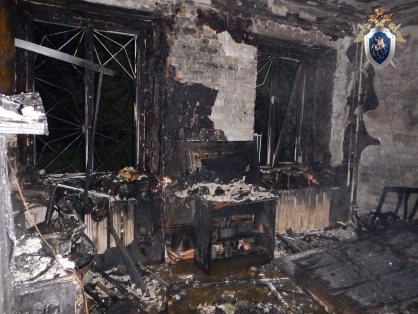 Женщина погибла на пожаре в Сормове