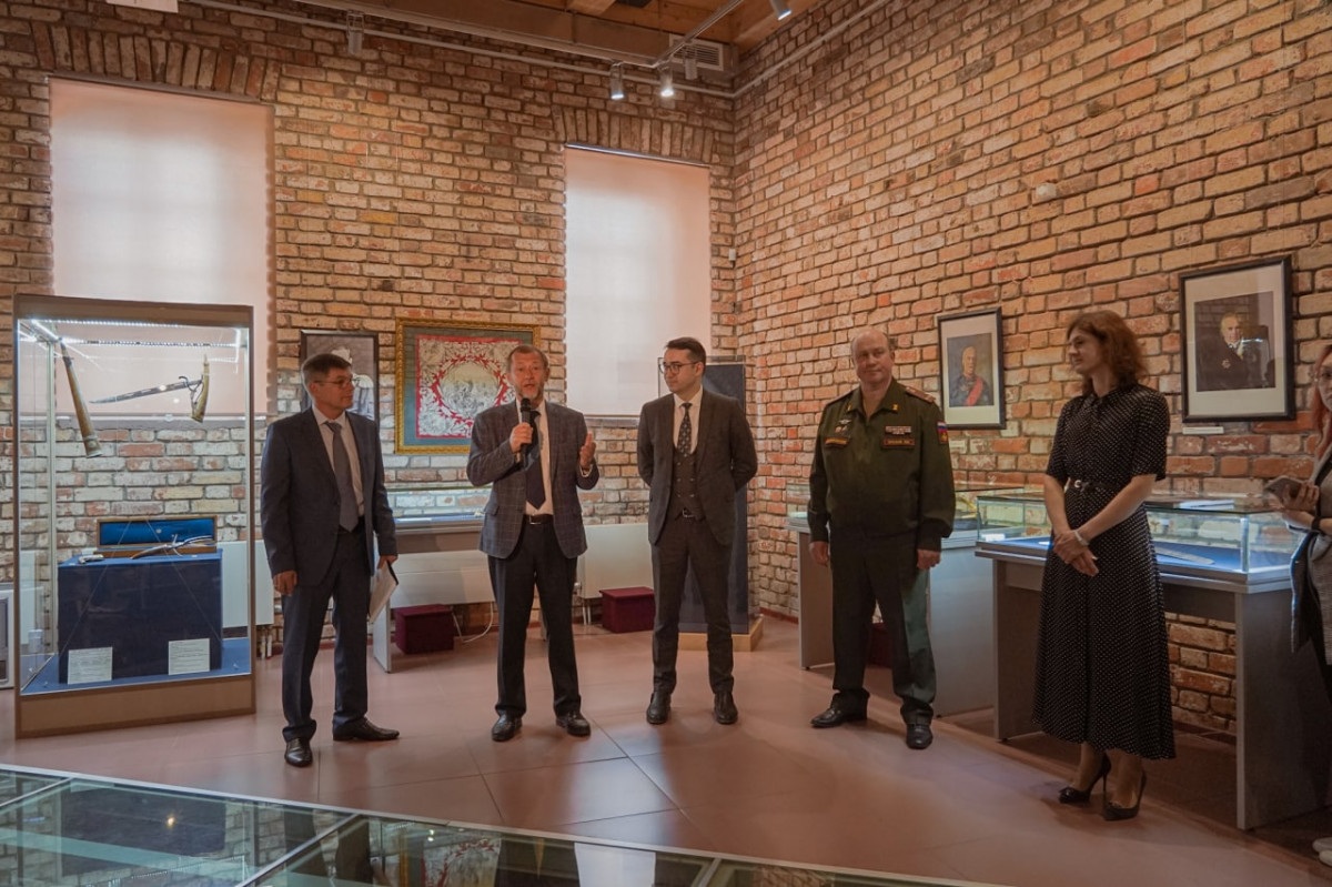 Выставка оружия из фондов Нижегородского музея-заповедника открылась в Казанском кремле
