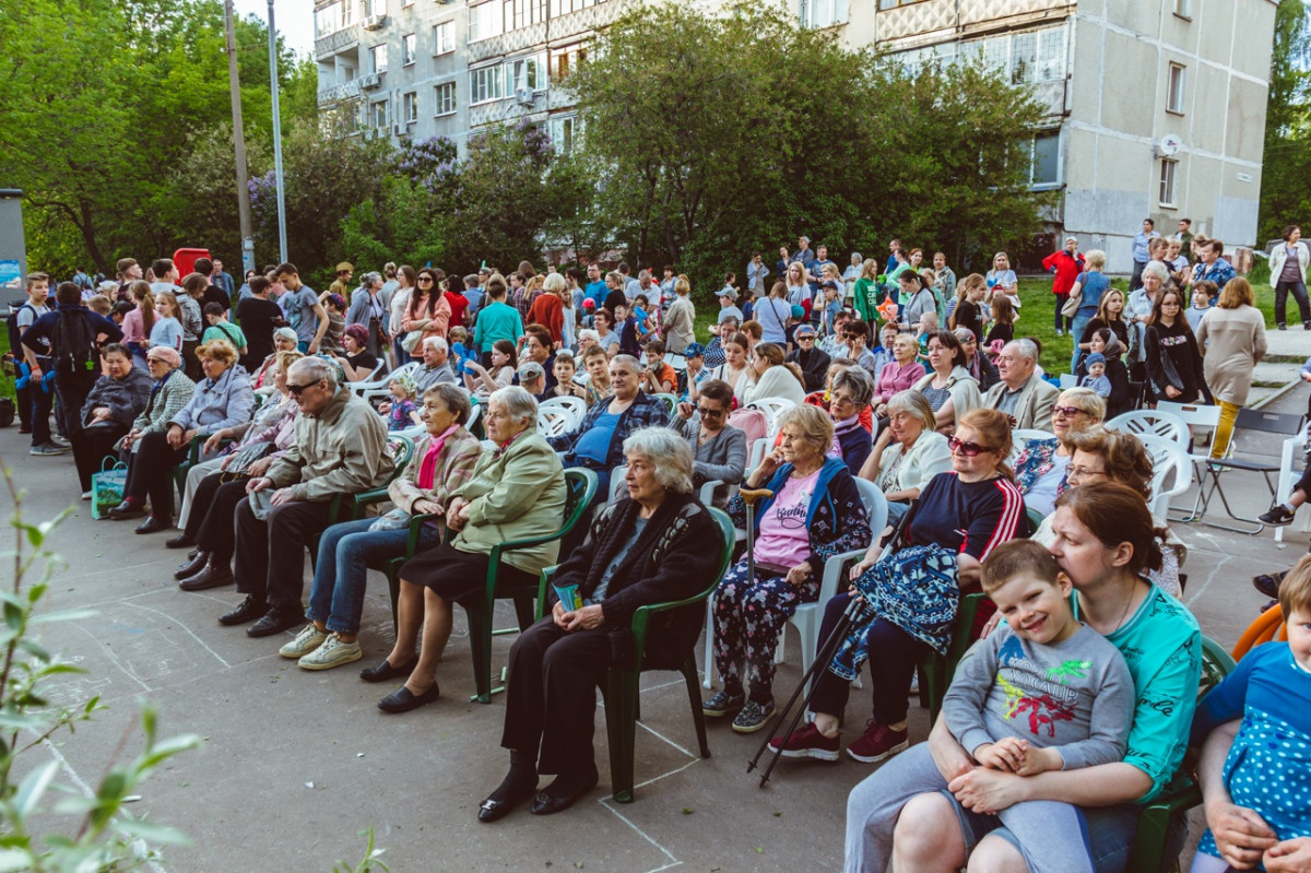 Более тысячи нижегородцев уже приняли участие в праздниках «Всем двором»