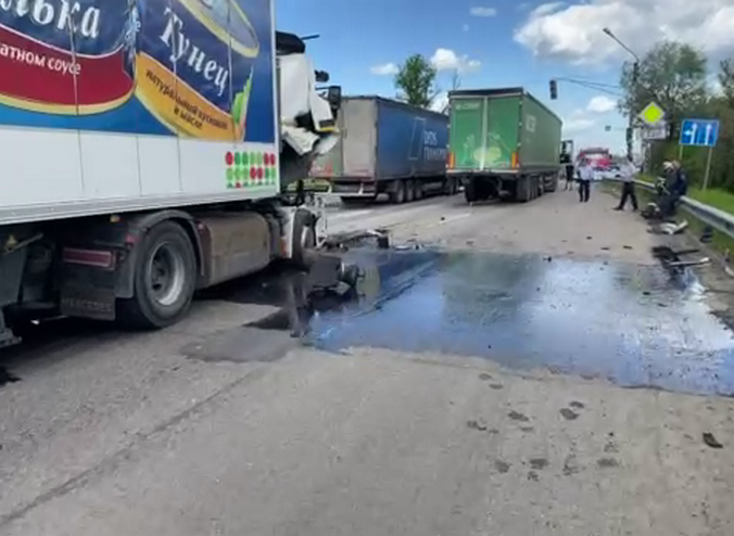 Смертельное ДТП с участием большегрузов произошло в Нижегородской области