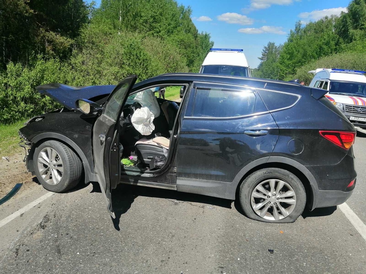 Двое маленьких детей погибли в ДТП в Уренском районе 13 июня