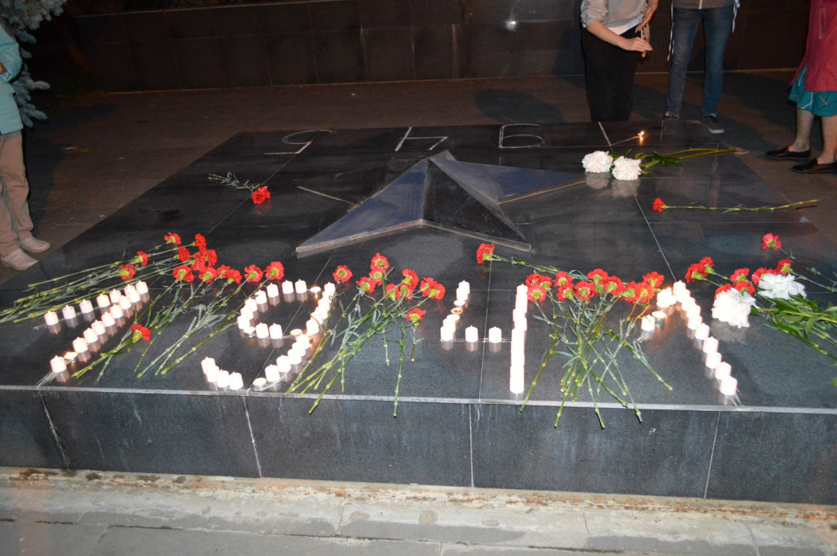 Нижегородцы зажгли свечи памяти в рамках Дня памяти и скорби