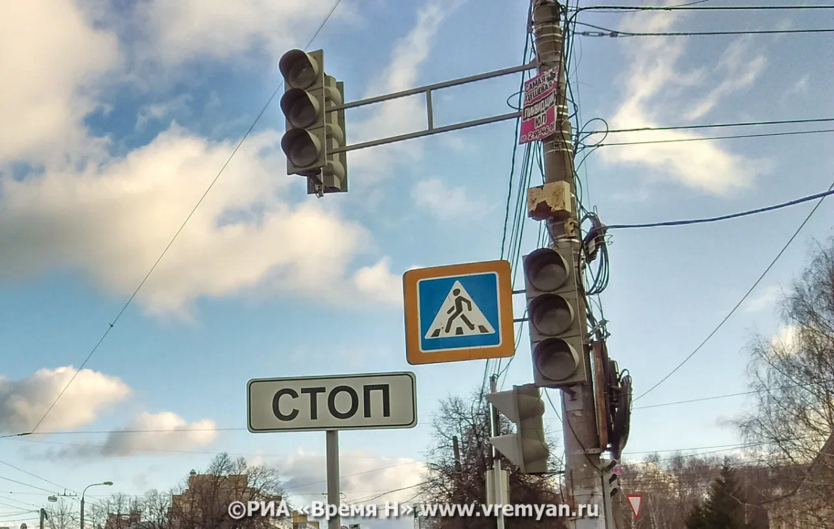 Светофор не работает в Московском районе Нижнего Новгорода 23 июня