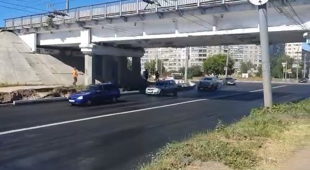 Движение под Бурнаковским путепроводом запустили в Нижнем Новгороде