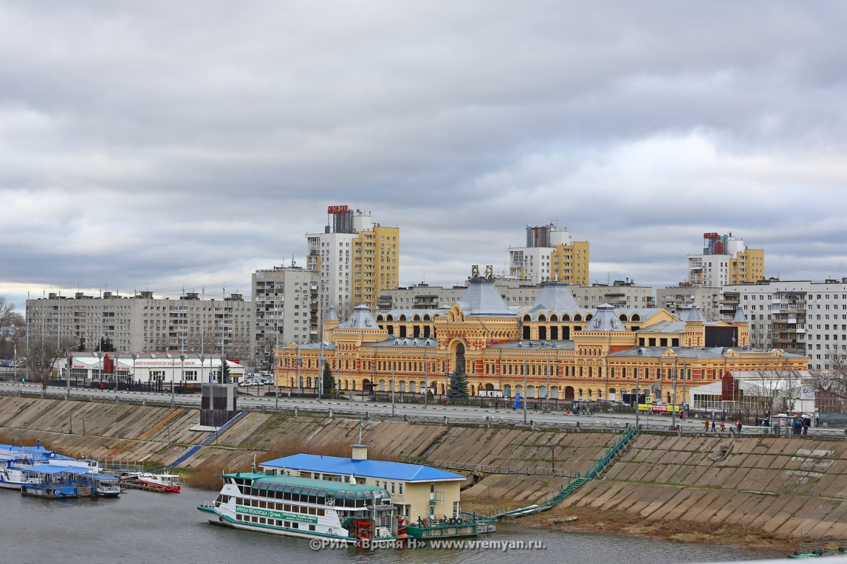 Облачная погода и до +23°C ожидается в Нижнем Новгороде 30 июня