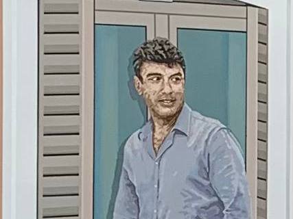 Мурал с портретом Бориса Немцова появился в Нижнем Новгороде