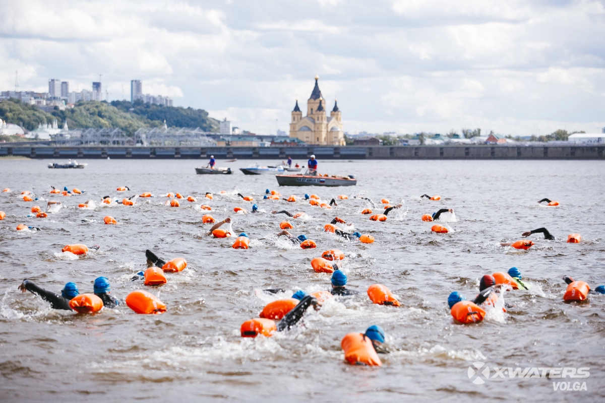 Заплыв через Волгу X-WATERS пройдёт в Нижнем Новгороде на выходных