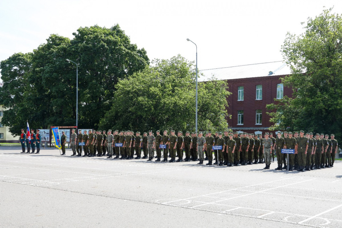 Юнармейские военно-патриотические сборы «Гвардеец» проходят в ПФО