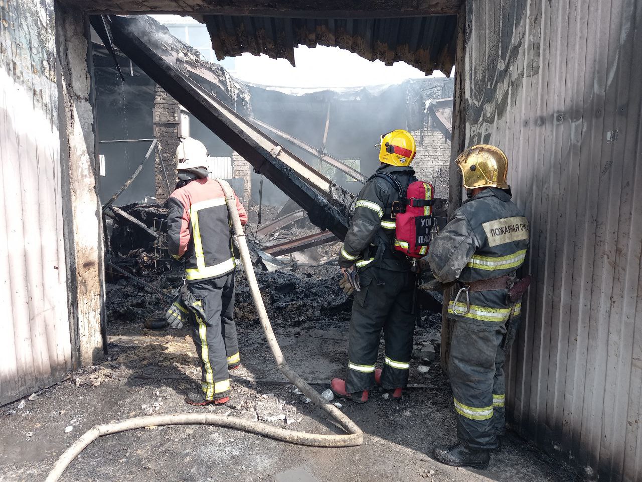 пожар на заводе РУМО в Нижнем Новгороде 4 августа