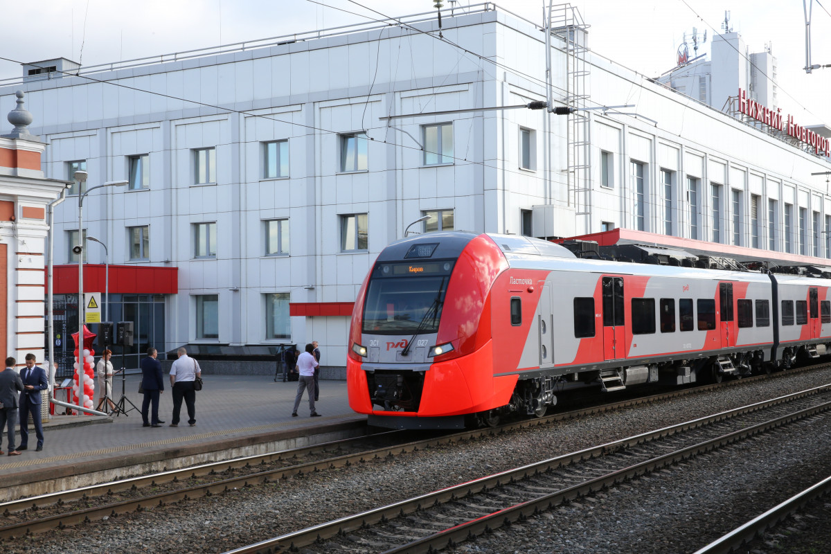 Более 25 тысяч пассажиров за месяц воспользовались «Ласточкой» по маршруту Нижний Новгород — Киров