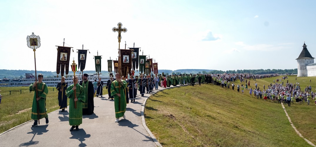 Торжества ко дню памяти преподобного Макария Желтоводского прошли в Лысковском районе