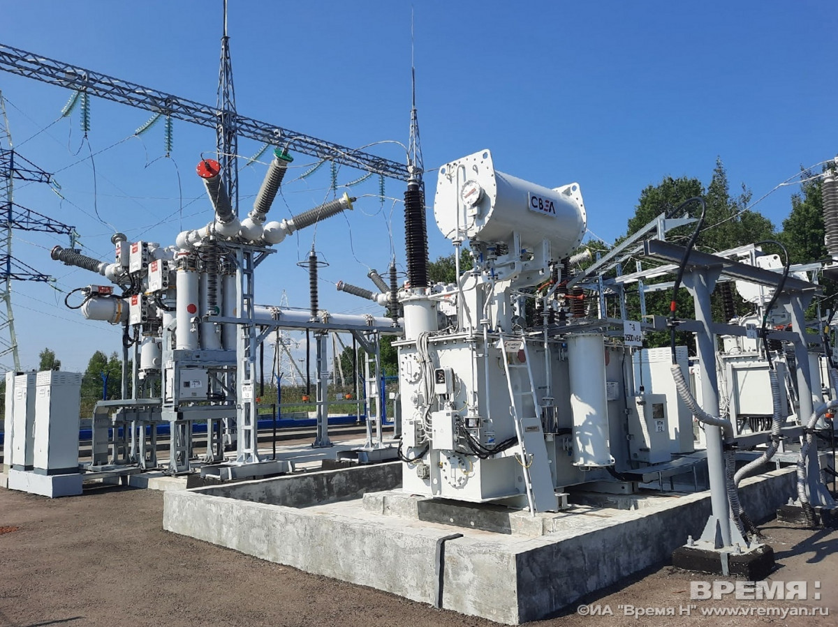 «Нижновэнерго» представило результаты импортозамещения на балахнинской электроподстанции «Монтажная»