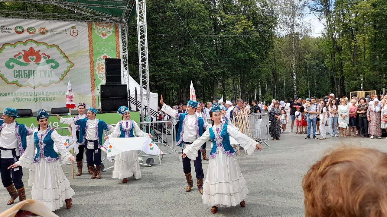 Сабантуй-2022 в парке "Швейцария" в Нижнем Новгороде 13 августа