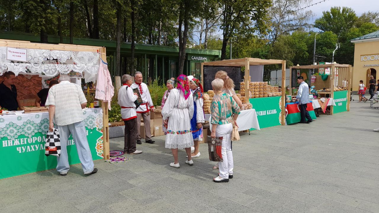 Сабантуй-2022 в парке "Швейцария" в Нижнем Новгороде 13 августа